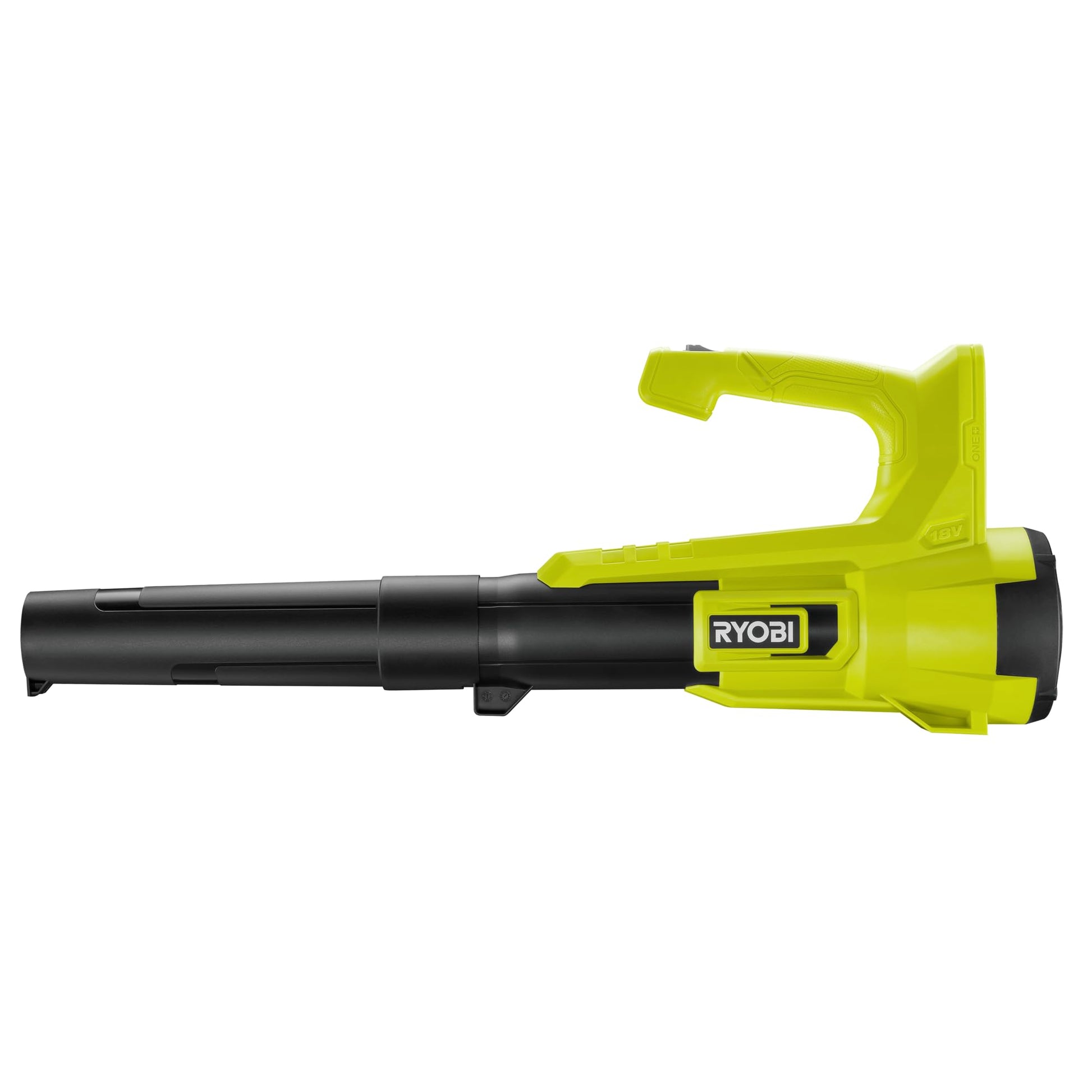 RYOBI Souffleur sans Fil 18V One+ OBL1820S – Vitesse 245km/h, Léger, Compact, Feuille seche et débris léger, Idéal pour Terrasse, Allées et Jardin – Batterie Non Incluse
