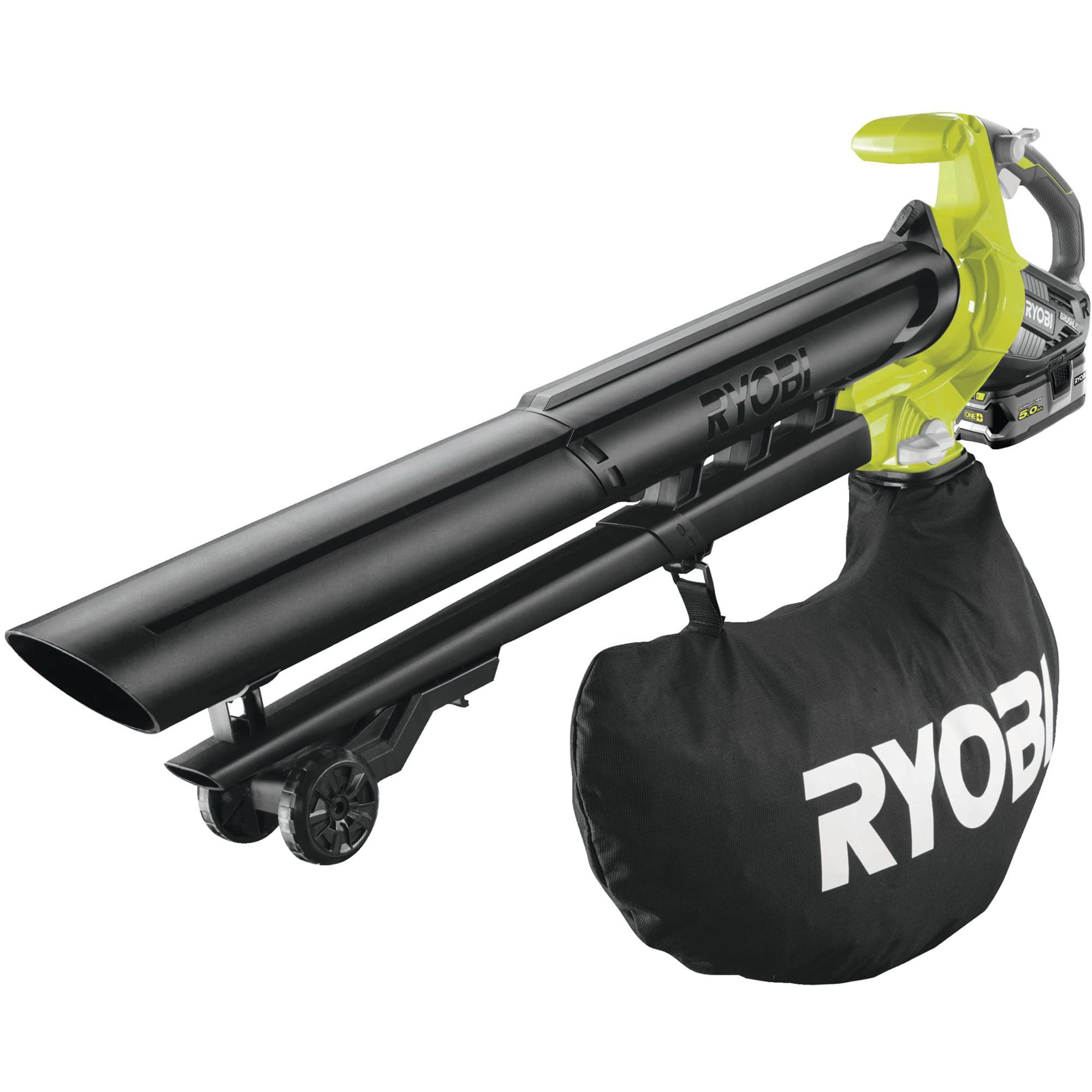 RYOBI Souffleur sans Fil 18V One+ OBL1820S – Vitesse 245km/h, Léger, Compact, Feuille seche et débris léger, Idéal pour Terrasse, Allées et Jardin – Batterie Non Incluse