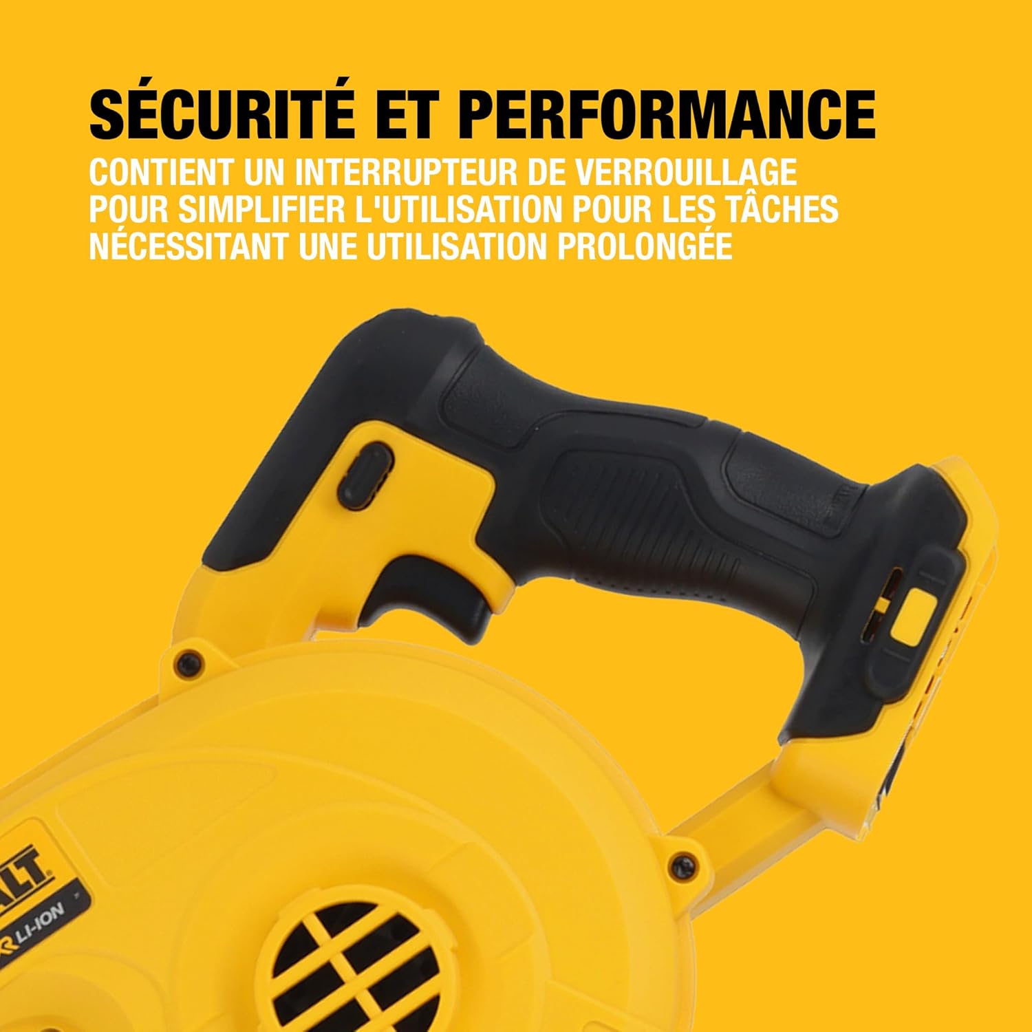 DEWALT - Souffleur Compact 18V XR, Outil Seulement, DCV100-XJ